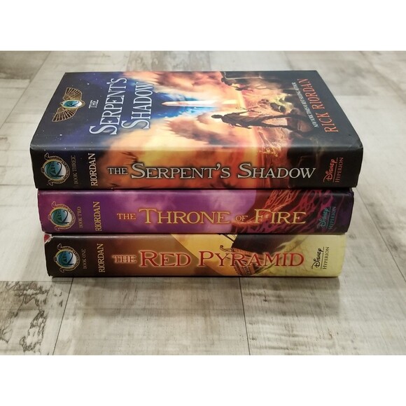 KANE CHRONICLES Rick Riordan- Lot of 3 Complete Series Hardcover Set 1st Ed - Picture 2 of 7